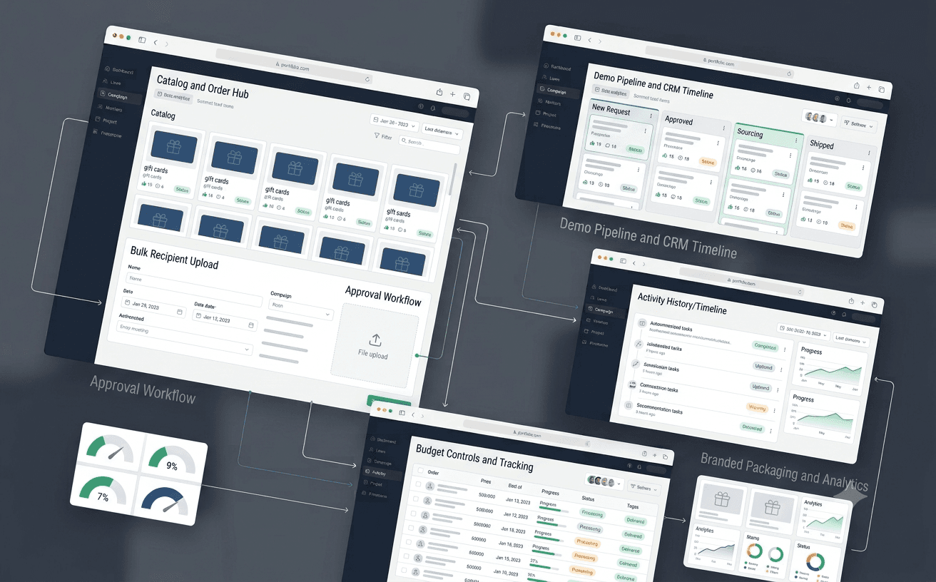 Corporate Gifting Platform visual preview