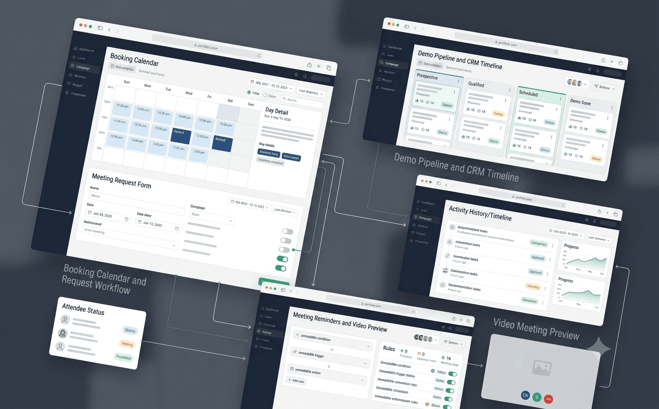 Video Meeting Platform visual preview