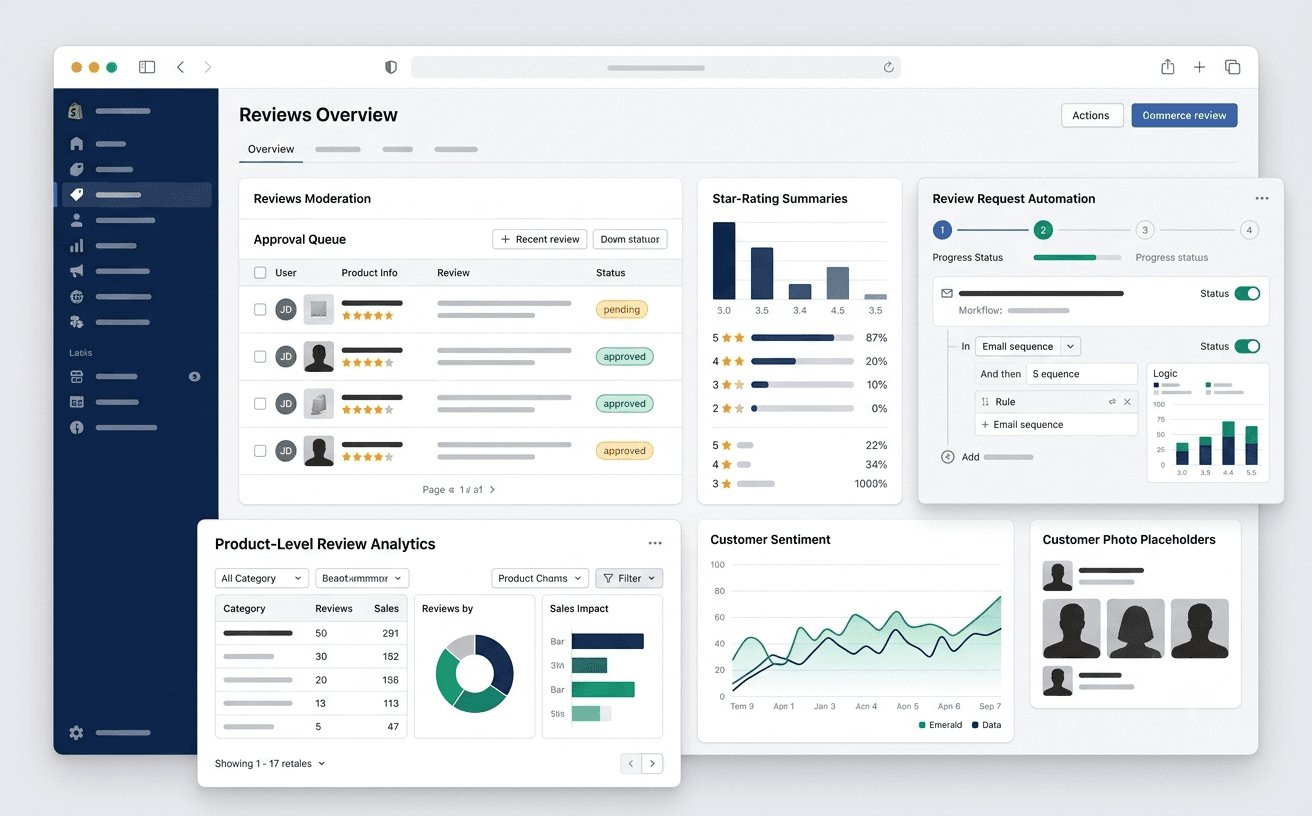 Shopify Reviews Platform visual preview