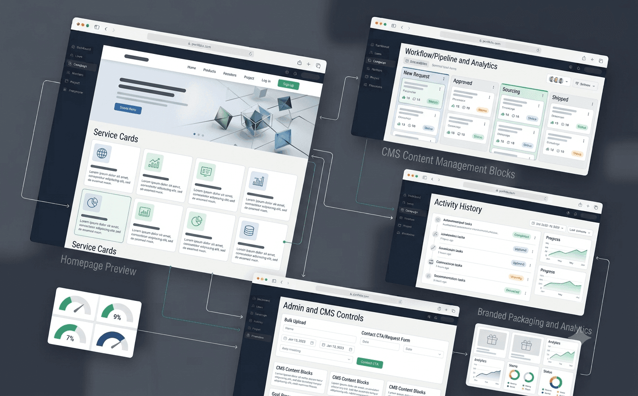 Weforit Website visual preview